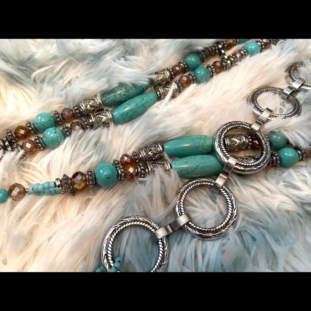 (3 for $25) Turquoise belt